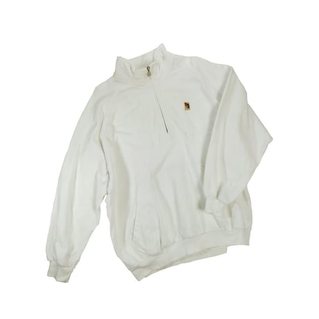 USED "NIKE TENNIS" HALF ZIP SWEAT