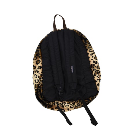 USED “JANSPORT” VELOUR BACKPACK