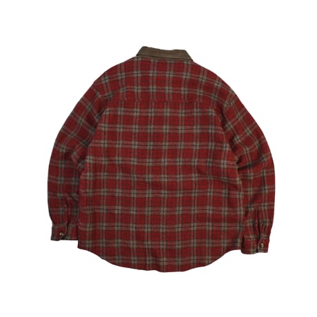 USED 90'S "GREATLAND" HALF ZIP WOOL SHIRT