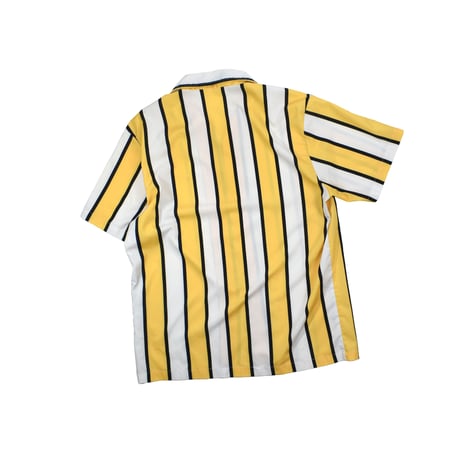 USED UNKNOWN OPEN COLLAR STRIPE SHIRT
