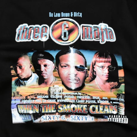 "THREE6MAFIA" OFFICIAL MERCH HOODIE