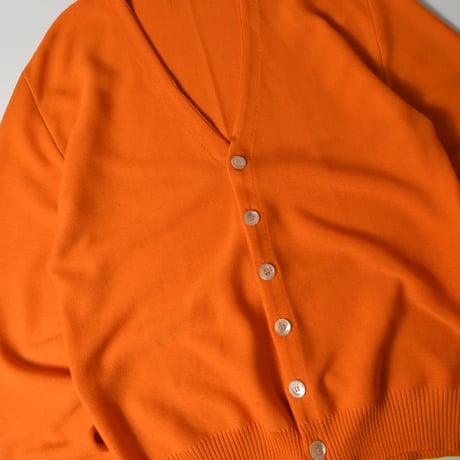 USED 70'S "DONEGAL" ACETATE CARDIGAN