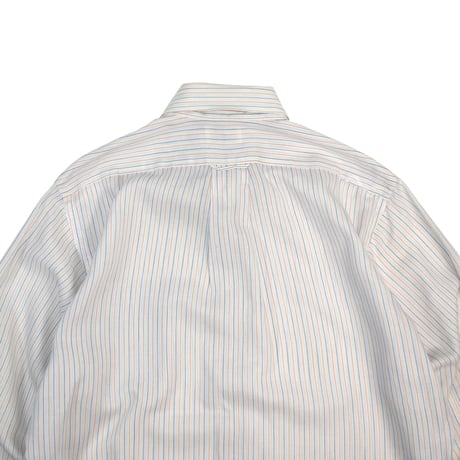 USED 80'S "ERDAYS GANT" STRIPE B.D SHIRT