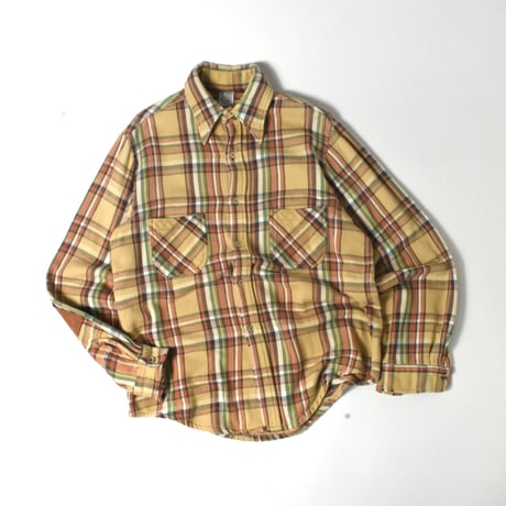 USED 70’S "BIG MAC" FLANNEL CHECK SHIRT