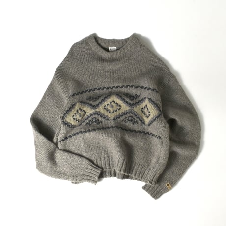 USED "COLUMBIA" HEAVY COTTON KNIT