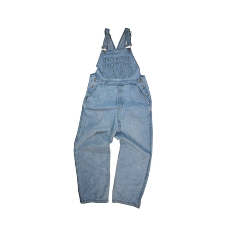 USED 80'S "GAP BLUE JEANS" OVERALL