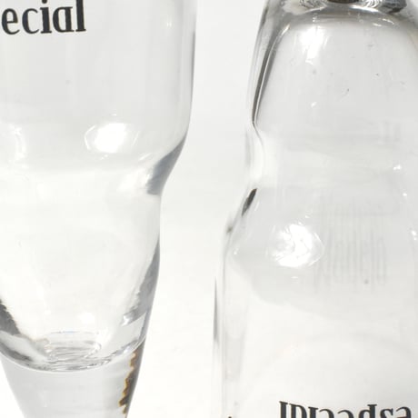 USED "MODERO ESPECIAL" BEER GLASS