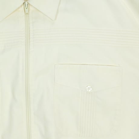 USED "JOHN BLAIR" ZIP UP POLO SHIRT