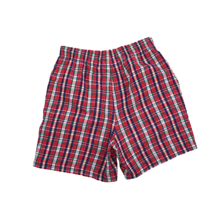 USED 80'S "ERIKA CASUAL" CHECK SHORTS