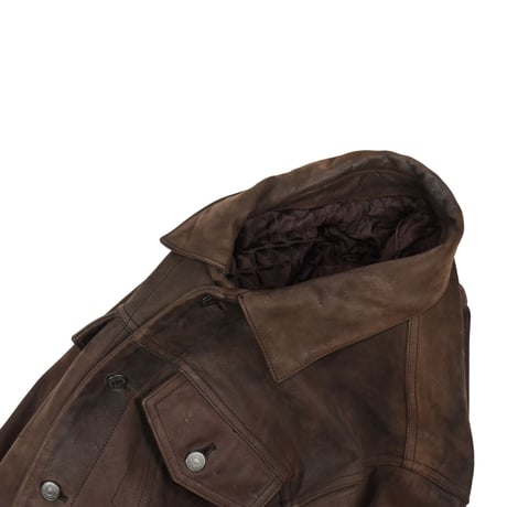 USED "GAP" 3RD TYPE LEATHER JACKET