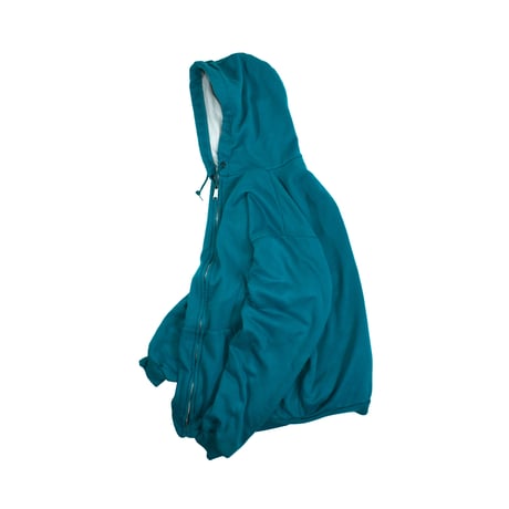 USED 90'S "MULESKINS" THERMAL LINED ZIP HOODIE