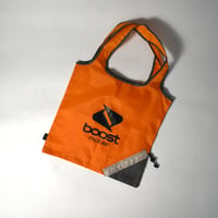 USED "BOOST MOBILE" PACKABLE REUSABLE BAG