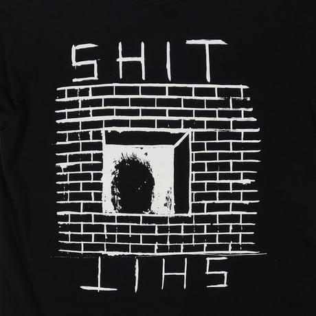 USED "SHIT" T-shirt