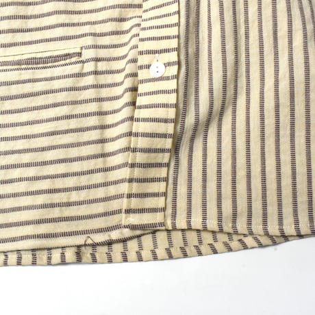 NOROLL "NORMAL SHIRT" STRIPE S/S SHIRTS