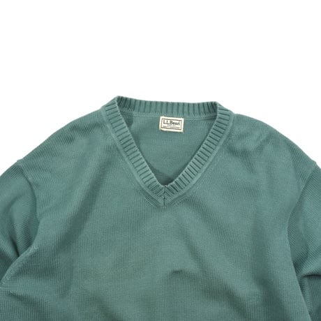 USED 90'S "L.L.BEAN" V-NECK KNIT