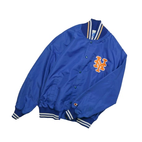 90'S "NEWYORK METS" NYLON JACKET