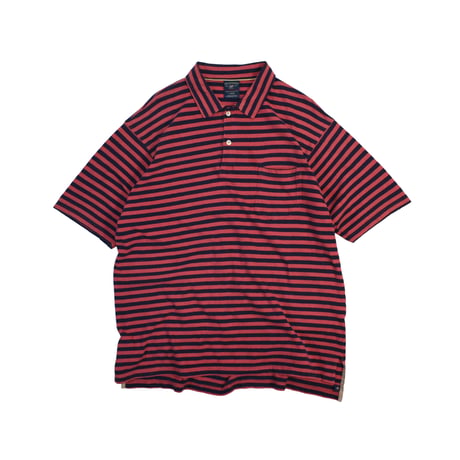USED 90’S "BILLS KHAKIS" BORDER POLO SHIRT