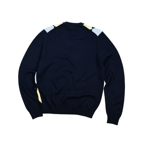 USED "BROOKS BROTHERS" V-NECK COTTON KNIT