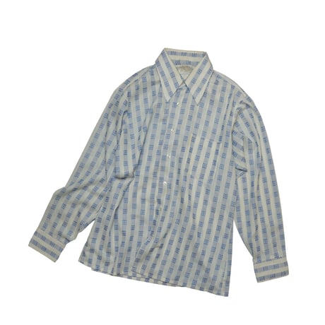 USED "KENT COLLECTION by ARROW" PATTERN SHIRT