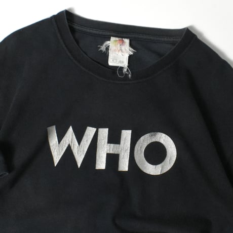 USED "WHO" T-shirt