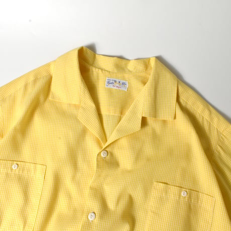 USED "TENDER LOVING CARE" 4POCKET GINGHAM SHIRT