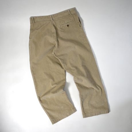 USED "TFW" 2-TUCK CORDUROY PANTS
