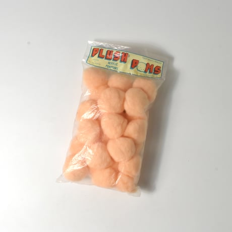 DEADSTOCK "PLUSH POMS" ACRYLIC POMPOMS