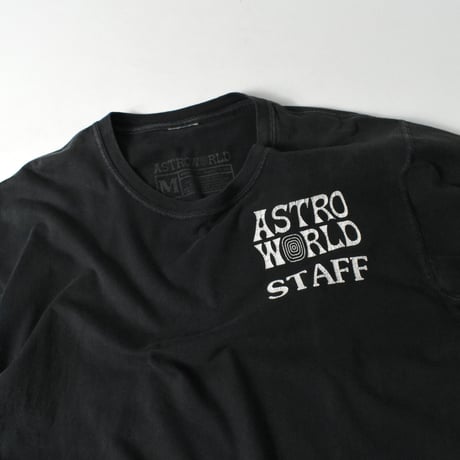 USED "ASTRO WORLD STAFF" T-shirt