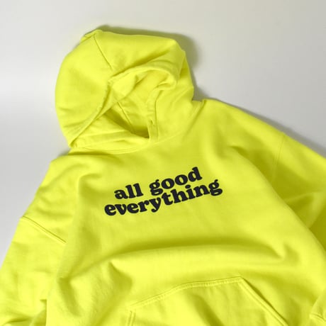 USED "FANJOY BRAND / ALL GOOD EVERYTHING" HOODIE