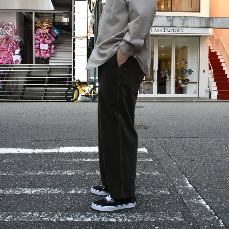 【NOROLL】21AW THICKWALK CORDS PANTS M