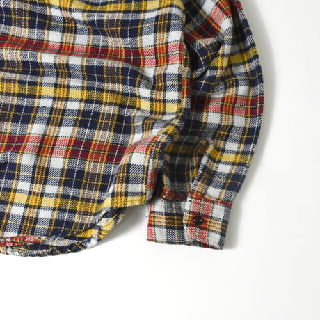 USED 70'S "BIC MAC" HEAVY NEL SHIRT