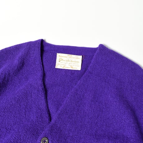 USED 60-70'S "STUARDS-SAHARA by LEMMER MAYER" ALPACA CARDIGAN