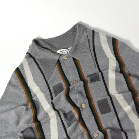 USED 70’S "GUACHO ORIGINALS" BOTTON UP KNIT