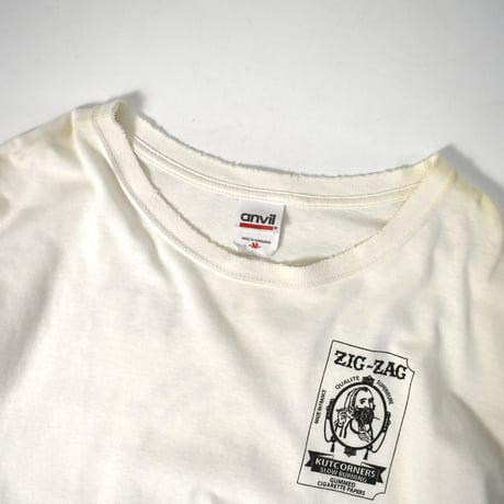 USED LAT E90'S  "ZIG-ZAG" TSHIRTS