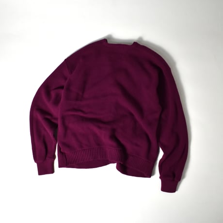 VINTAGE 60-70'S "CAMPUS" ACRYLIC CARDIGAN