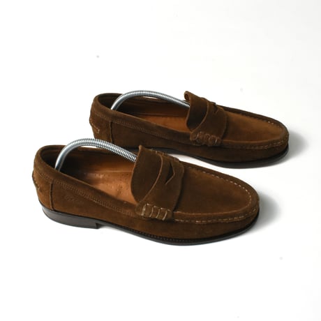 USED "TBS" SUEDE LEATHER LOAFERS