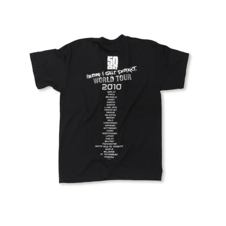 50CENT WORLD TOUR Tshirts
