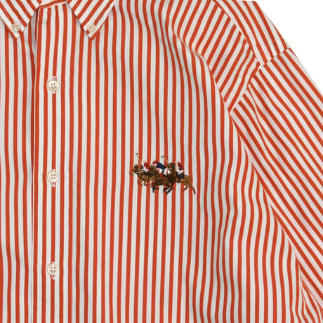 USED "RALPH LAUREN" STRIPE B.D SHIRT