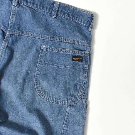 USED 80'S "DEECEE" PAINTER DENIM PANTS