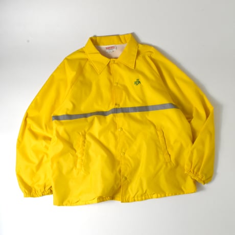 USED 80'S "HARTWELL" REFLECTIVE NYLON COACH JACKET