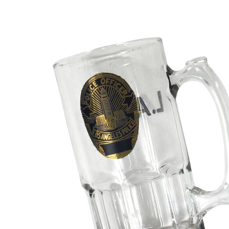 USED "L.A.P.D" BEER MUG
