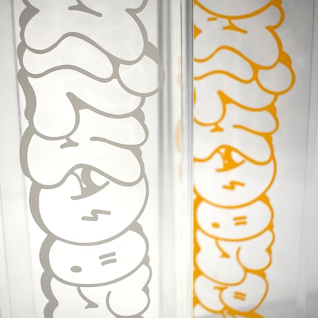 DDQS "BUBBLE LETTER" ACRYLIC INCENSE BURNER