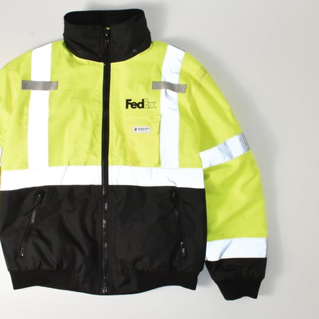 USED "FEDEX" REFLECTOR WORK JACKET