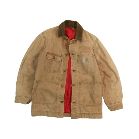 USED 80’S “CARHARTT” QUILTING LINER DUCK COVERALL