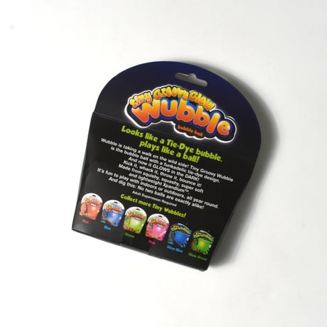 TINY GROOVY GLOW WUBBLE RUBBLE BALL