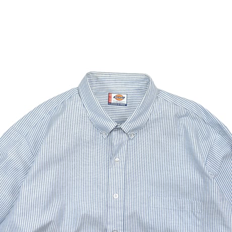 USED "DICKIES" STRIPE B.D. SHIRT