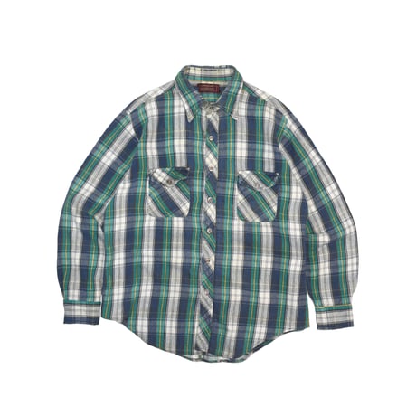 USED 70'S "KINGSPORT" FLANNEL SHIRT