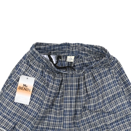 "MR.DENIM" EASY CHECK CARGO SHORTS