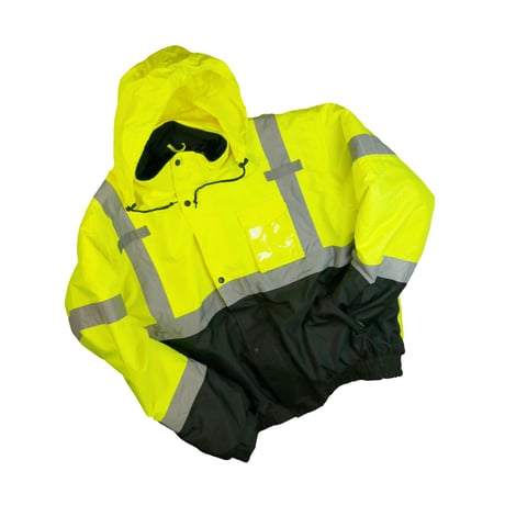 USED "TTI" REFLECTOR DOWN JACKET