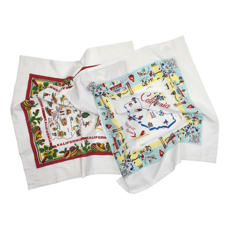 VINTAGE "CALIFORNIA" FLOUR SACK TOWEL